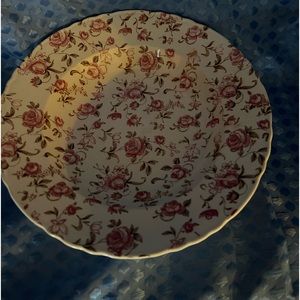 (2) VINTAGE NASCO ROSE GARDEN 8 1/4” BOWLS